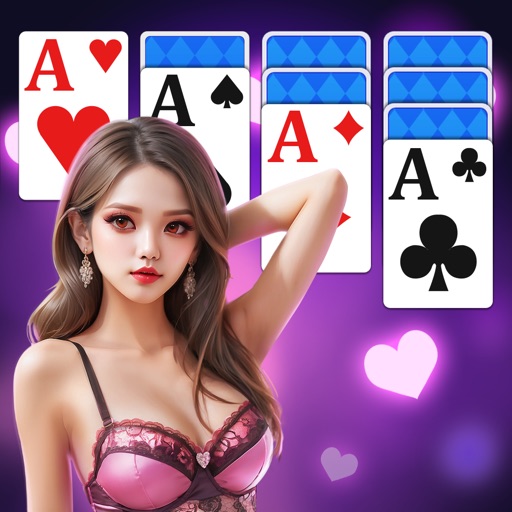 Solitaire Girls: Card Games