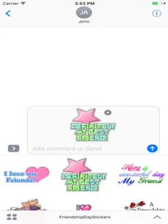 Friendship Day GIF Stickers iPad image 4