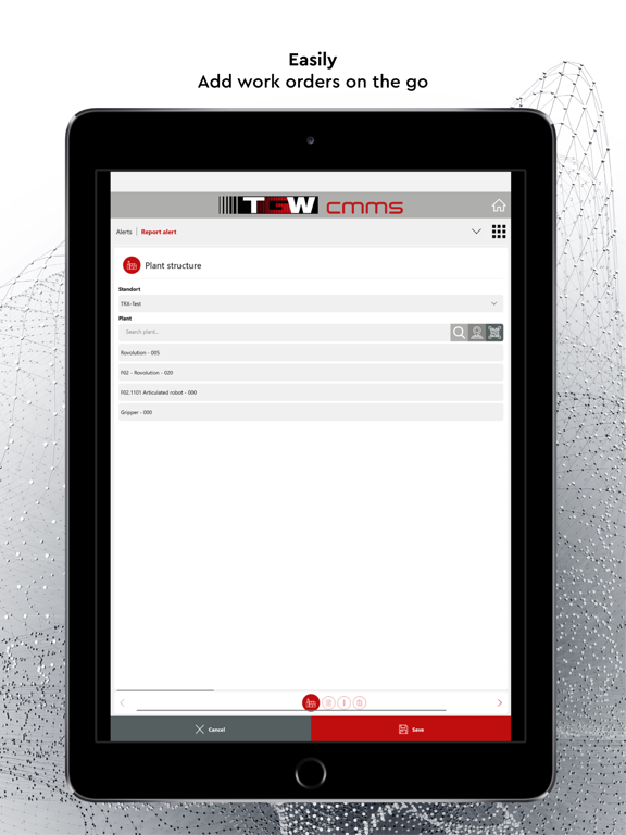 Screenshot #5 pour TGW CMMS