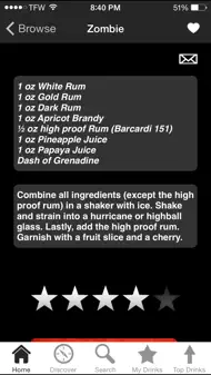 IBartender Cocktail Recipes iphone resimleri 1