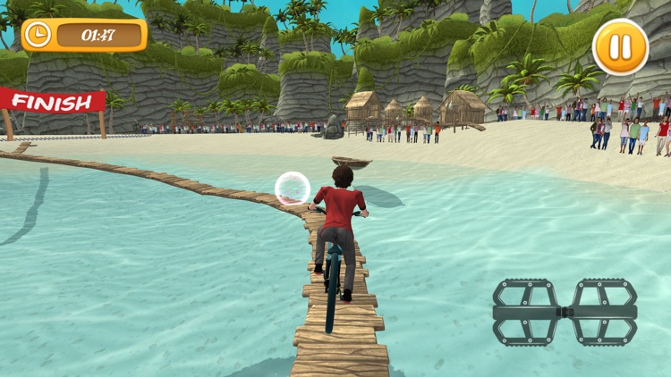 BMX Cycle Racing Game 3D screenshot-5
