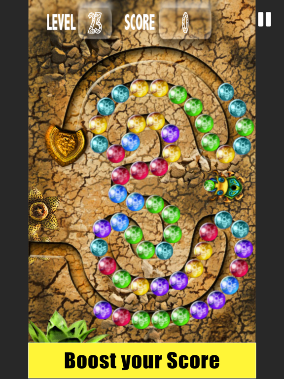 Maya Blast iPad screenshot