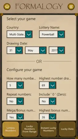 Formalogy Lucky Numbers & Days screenshot 4