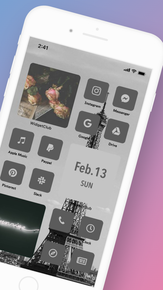 #2. WidgetClub:Widget, Theme, Icon (iOS) 作者: Liume, Inc