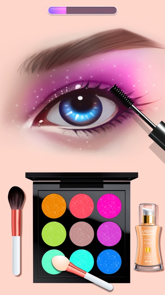 #4. Makeup Kit - Color Mixing (iOS) 来自: Crazy Labs