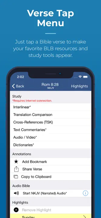Blue Letter Bible: Screenshot 2 von 5