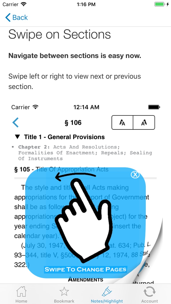 iPhone screenshot