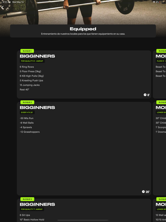 BIGG iPad screenshot 5 - Health & Fitness app