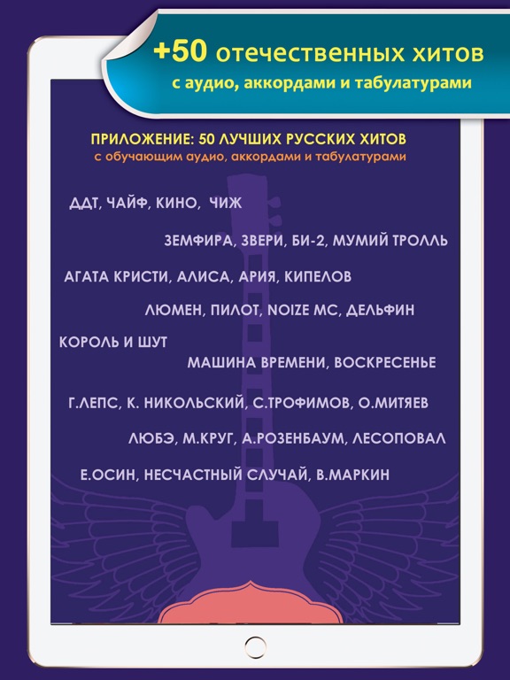 Гитара PRO самоучитель iPad screenshot 4 - Reference app