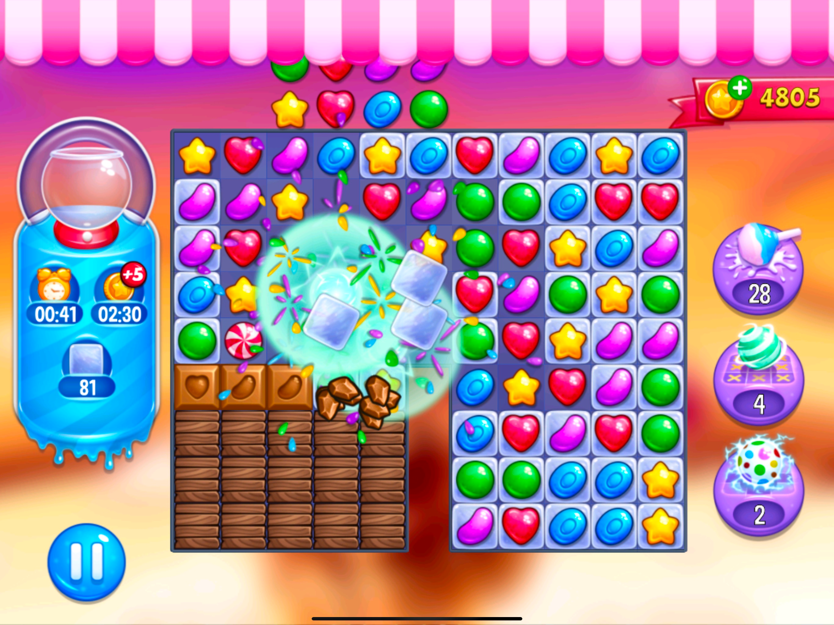 Candy Jewel World PRO Match 3 screenshot 15