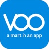 VOO: a mart in an app icon