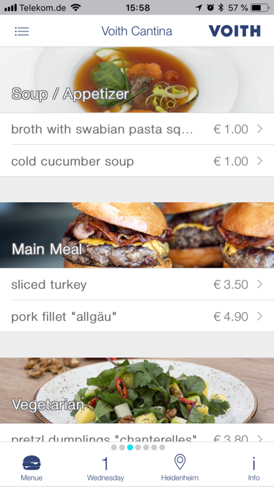 Screenshot #1 pour Voith Cantina