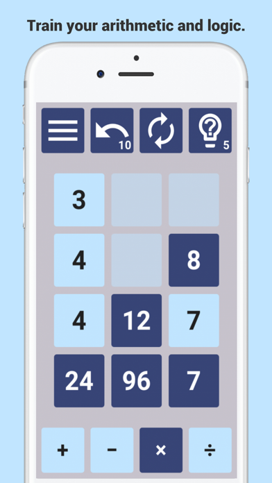 Math Solving Game NumberDrop Screenshot