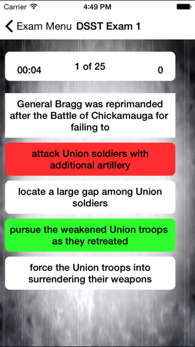 DSST Civil War Prep screenshot