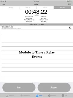 Stopwatch for Track & Field iPad image 3