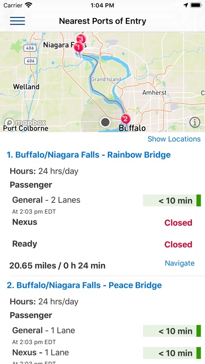 CBP Border Wait Times screenshot-4