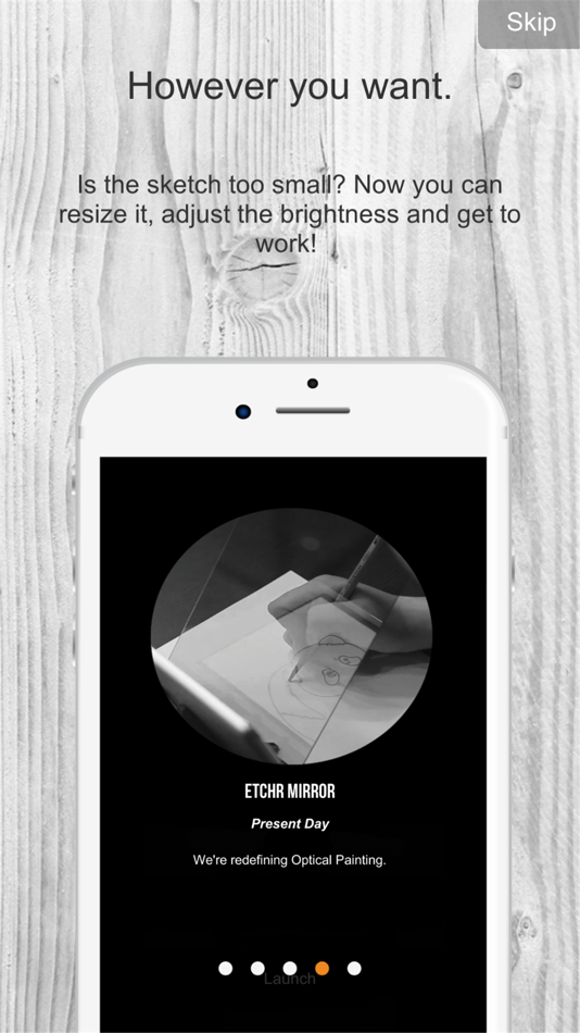 #4. Etchr Mirror (iOS) โดย: Etchd Lab Pty Ltd
