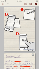 Paper Shopping List screenshot