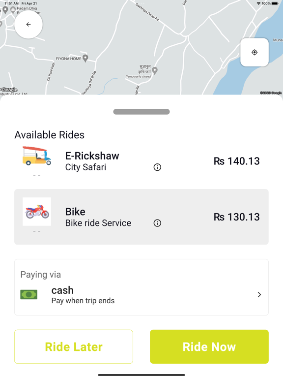 Screenshot #4 pour BAGGI: Online Ride