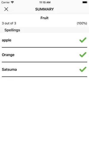 My Spellings screenshot 4
