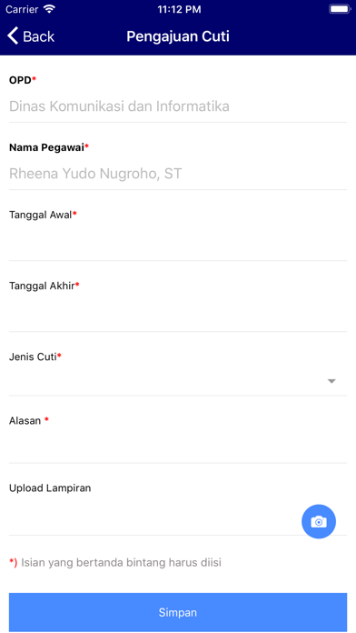 e-Presensi ASN Kab Sleman iPhone screenshot