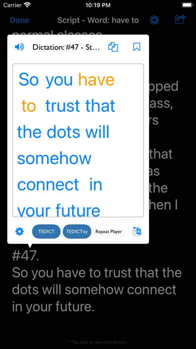 TEDICT LITE Screenshot
