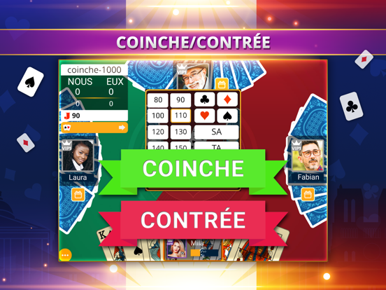 Screenshot #6 pour VIP Belote - Coinche & Contrée