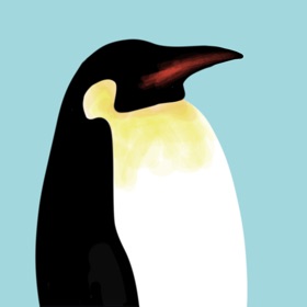 스크린샷 (5) Cool Penguin Clock