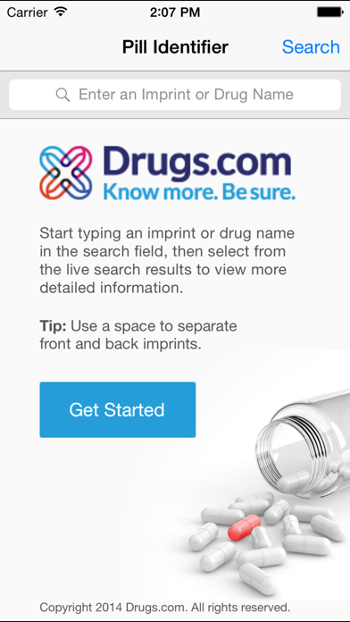 Pill Identifier by Drugs.com Screenshot