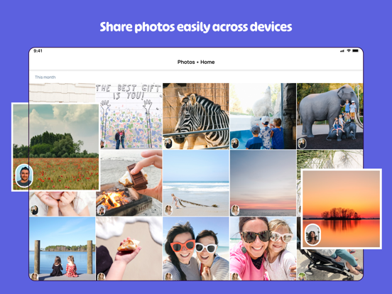 HeyFam by Chatbooks iPad screenshot 4 - Social Networking app
