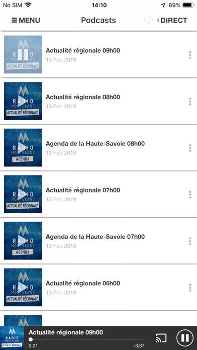 Screenshot #3 pour Radio Mont Blanc