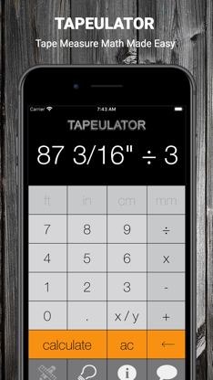 Tape Measure Calculator Pro screenshot 2