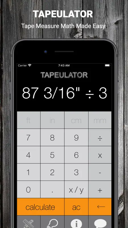 Tape Measure Calculator Pro screenshot 2 of 6