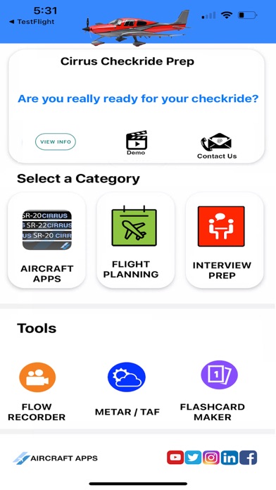 iCIRRUS SR20/22 Checkride Prep iPhone screenshot 10 - Education app