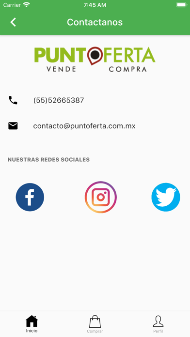 PuntOferta Screenshot