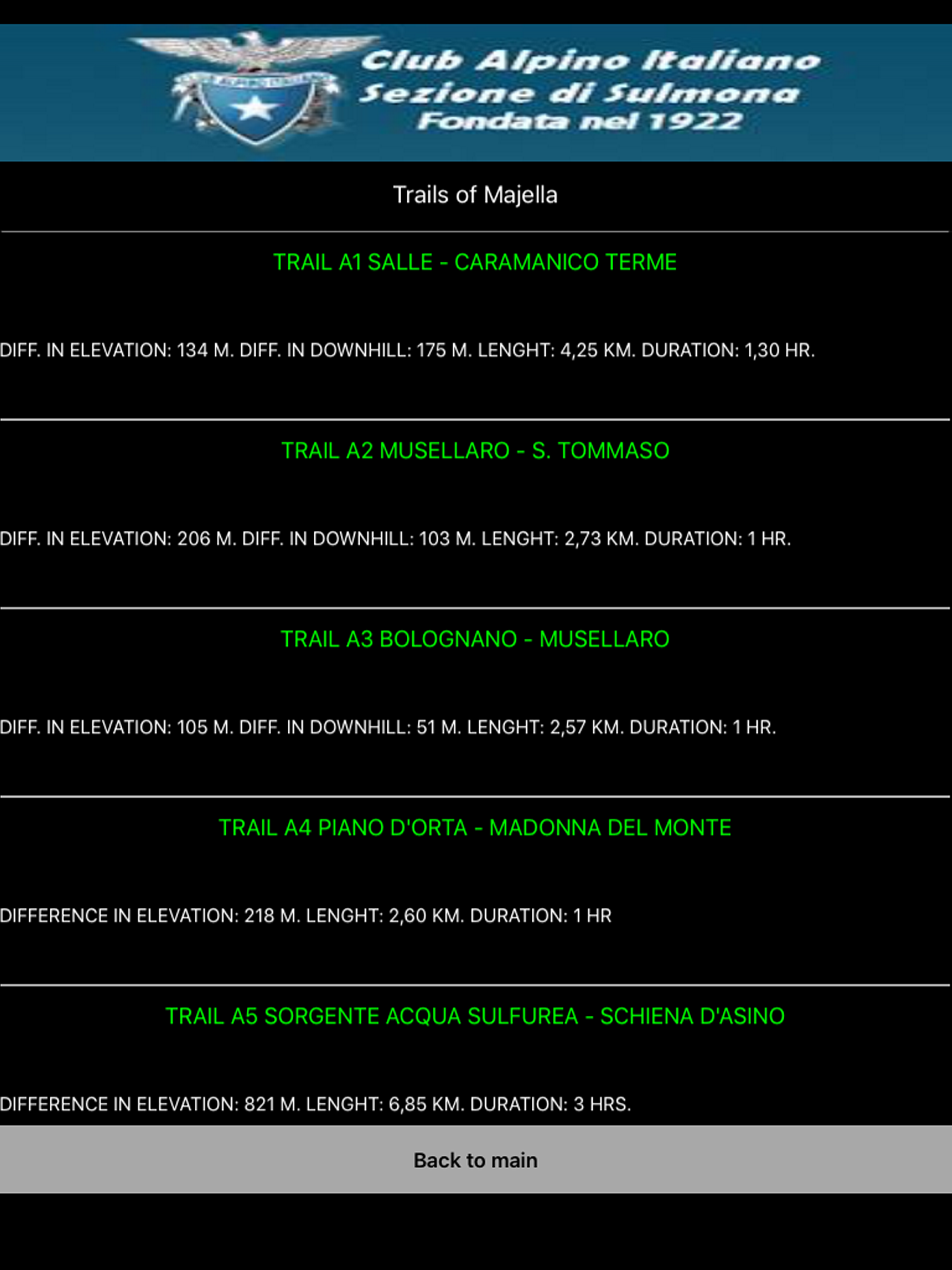 I Sentieri del Centro Abruzzo screenshot 10