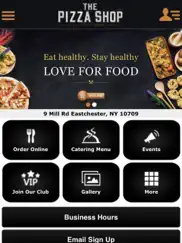 the pizza shop eastchester iPad Captures Décran 1
