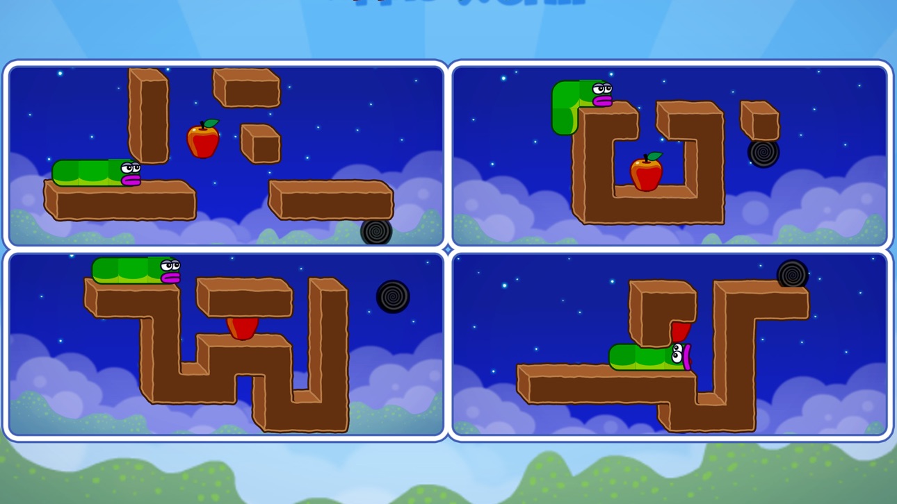 Apple Worm: Logic Puzzle screenshot 2