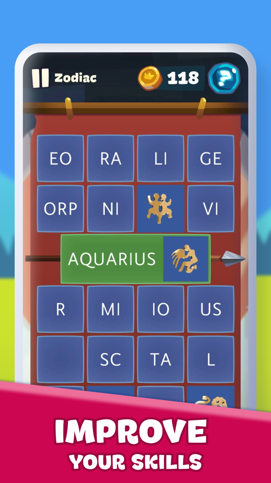#6. Connect Words: Logic Puzzle (iOS) 由: Lunapp, TOO