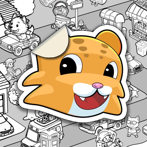 Sticker Saga: Cat's Adventures