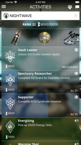 Warframe Companion screenshot