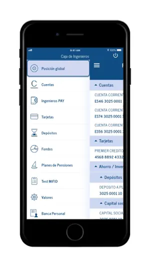 Caja Ingenieros Banca MÓVIL screenshot 1