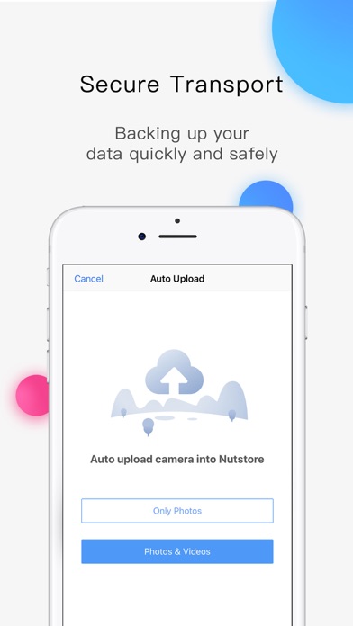 Screenshot 2 of Nutstore-Cloud Storage&Backup App
