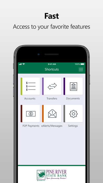 PRSB Mobile Banking Screenshot