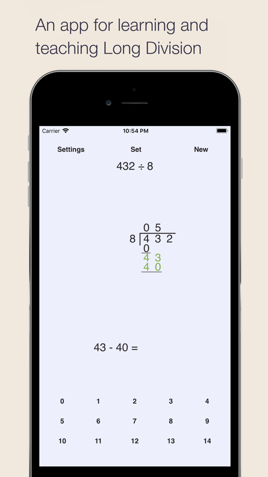 #1. Long Division (iOS) 由: Esa Helttula
