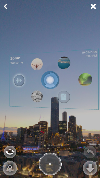 Screenshot 3 of ZOME - Spatial Messenger App