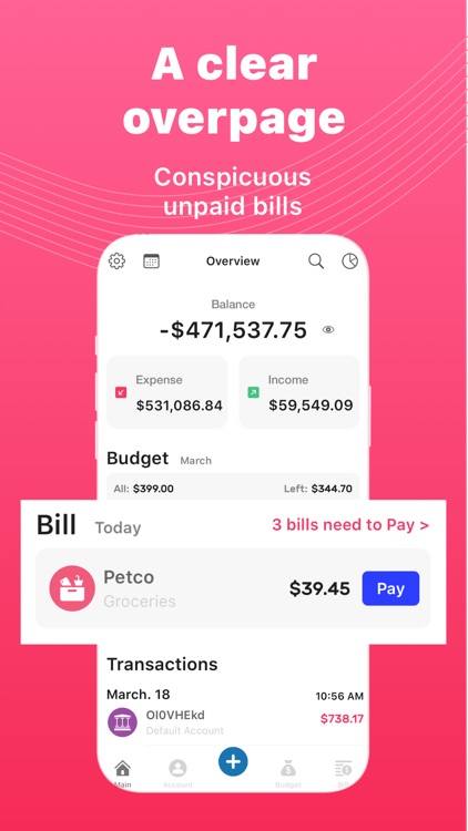 SpendWise: Budget & Bills