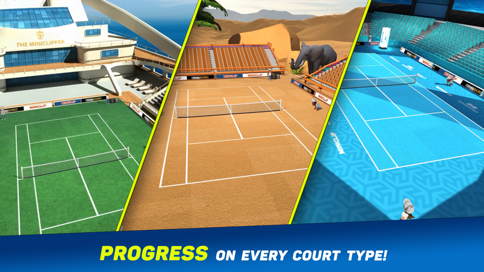 Mini Tennis: Perfect Smash - 1.7.2 - (iOS)