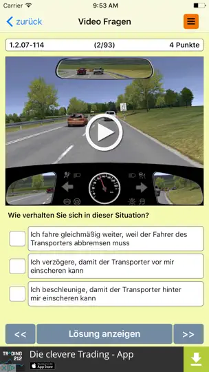 Screenshot von Auto - Führerschein 2026 auf dem iPhone 2