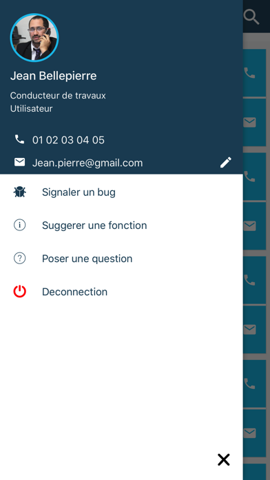 Screenshot #2 pour Conducteur - My happy client